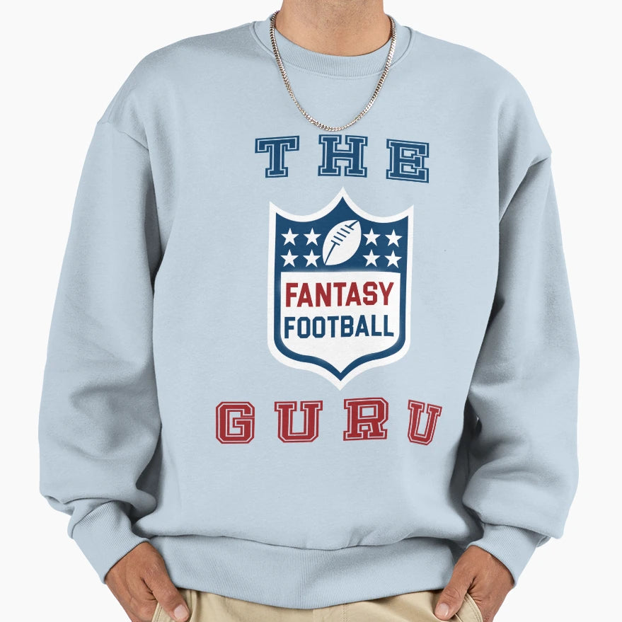 Fantasy Football Guru Sweatshirt - Aesthetic Graphic Men Women - T-Shirt, Sweatshirt, Hoodie