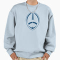 Blue Vector Football Sweatshirt - Trendy Graphic Unisex - T-Shirt, Sweatshirt, Hoodie