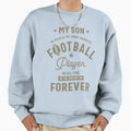My Son Most Favorite Football Sweatshirt - Minimalist Print Men Women - T-Shirt, Sweatshirt, Hoodie