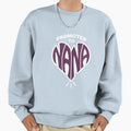 Promoted To Nana Grandma To Be Sweatshirt - Custom Art Print Unisex - T-Shirt, Sweatshirt, Hoodie