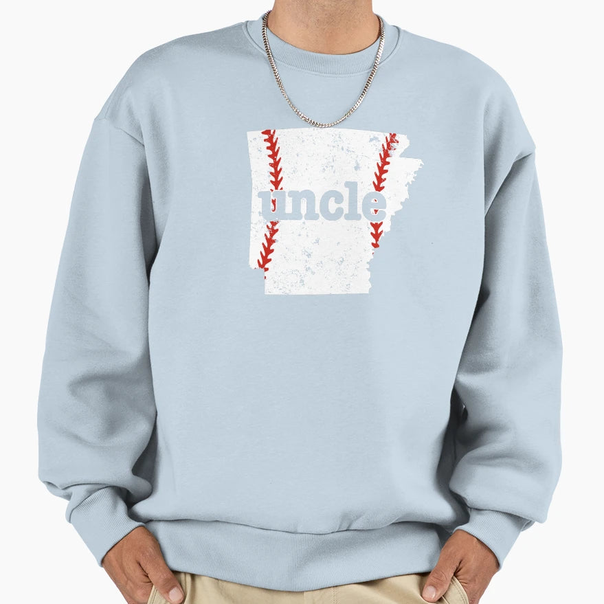 Best Uncle Baseball Arkansas Softball T-Shirt - Novelty Apparel Men Women - T-Shirt, Sweatshirt, Hoodie