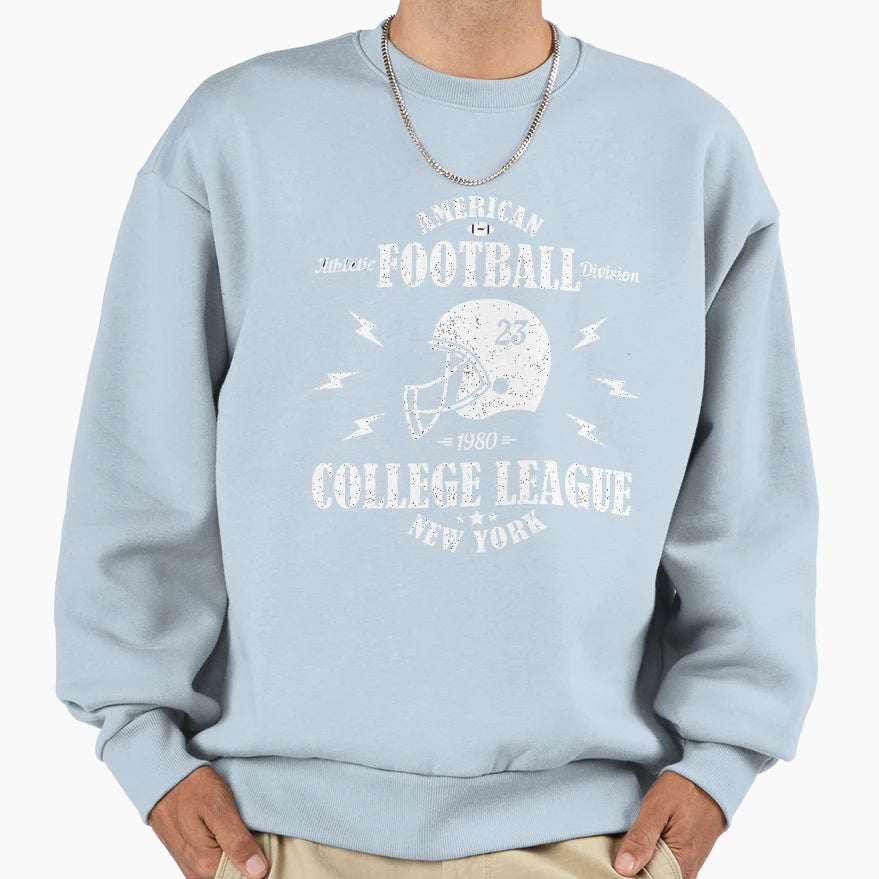 American Football Sweatshirt - Streetwear Style Men Women - T-Shirt, Sweatshirt, Hoodie