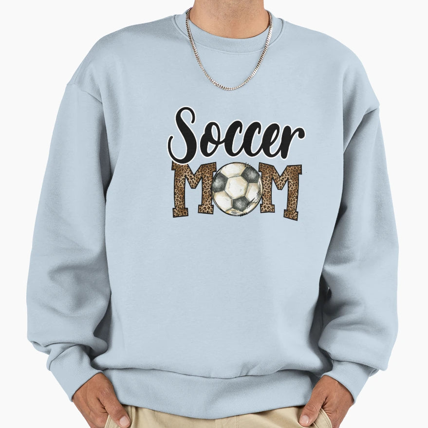 Soccer Mom Sweatshirt - Graphic Print Men Women - T-Shirt, Sweatshirt, Hoodie