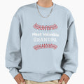 Most Valuable Grandpa Baseball Sweatshirt - Custom Art Print Men Women - T-Shirt, Sweatshirt, Hoodie