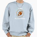 American Football Awesome Gift Sweatshirt - Minimalist Print for Adults - T-Shirt, Sweatshirt, Hoodie