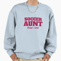 Soccer Aunt Sweatshirt - Trendy Graphic for Adults - T-Shirt, Sweatshirt, Hoodie