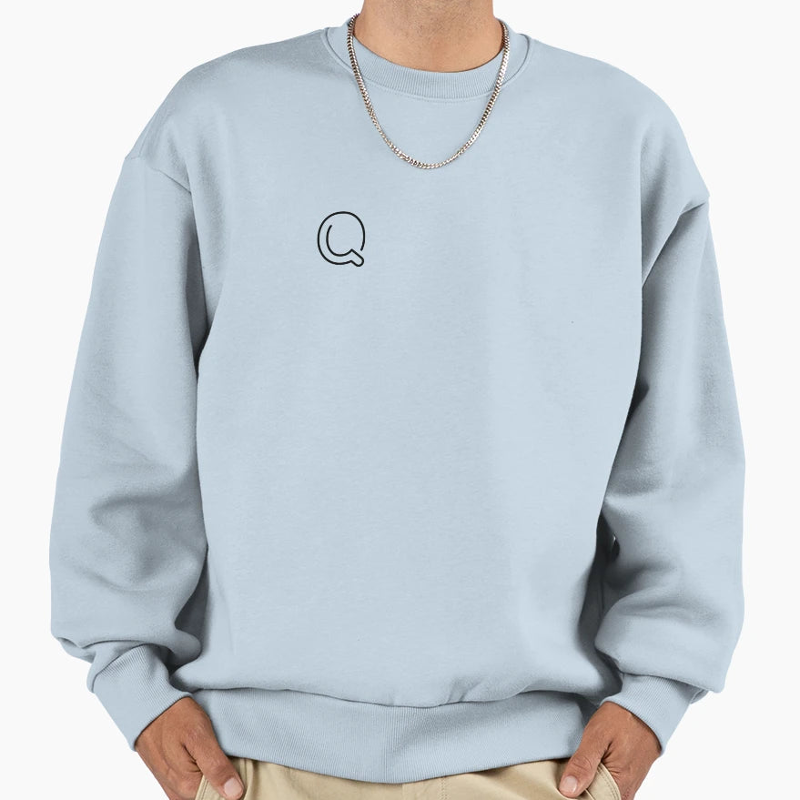 Letter Q Sweatshirt - Unique Graphic Men Women - T-Shirt, Sweatshirt, Hoodie