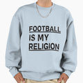 Total Devotion To Football Blk Sweatshirt - Graphic Print Unisex - T-Shirt, Sweatshirt, Hoodie