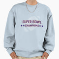 Super Bowl Mvp Sweatshirt - Minimalist Print for Adults - T-Shirt, Sweatshirt, Hoodie