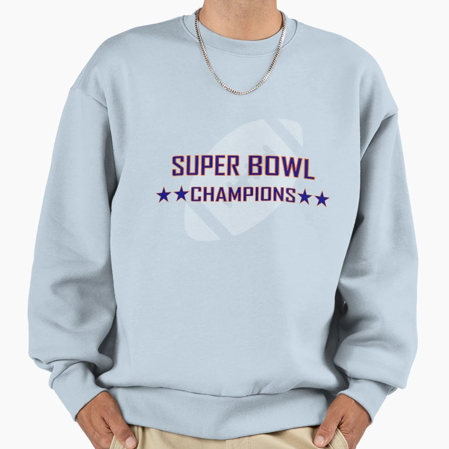 Super Bowl Mvp Sweatshirt - Minimalist Print for Adults - T-Shirt, Sweatshirt, Hoodie