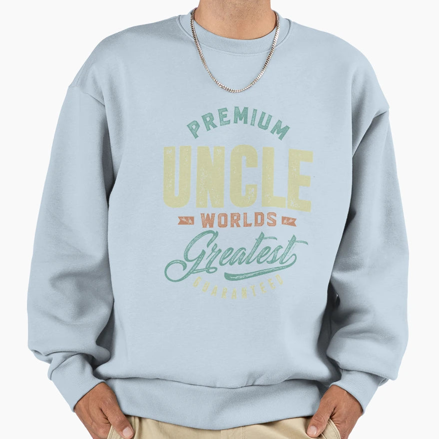 Uncle Sweatshirt - Unique Graphic Unisex - T-Shirt, Sweatshirt, Hoodie