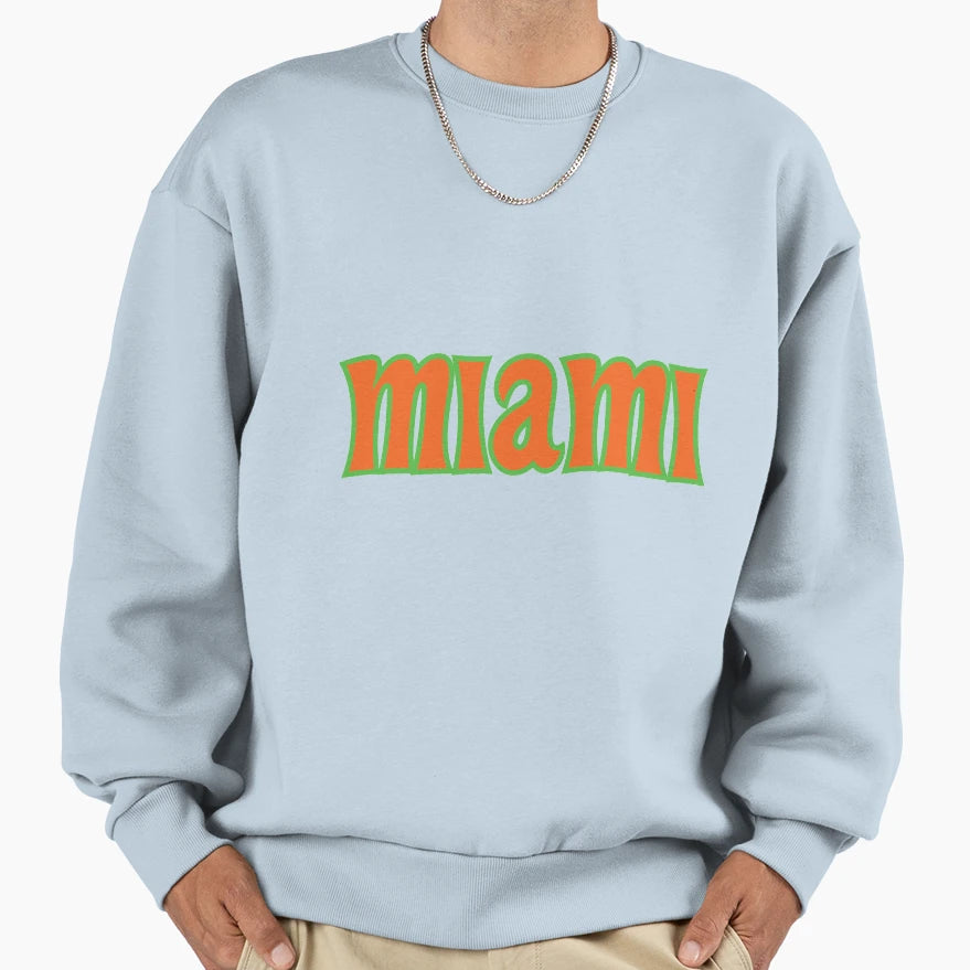 University Miami Sweatshirt - Fun Novelty Design Unisex - T-Shirt, Sweatshirt, Hoodie