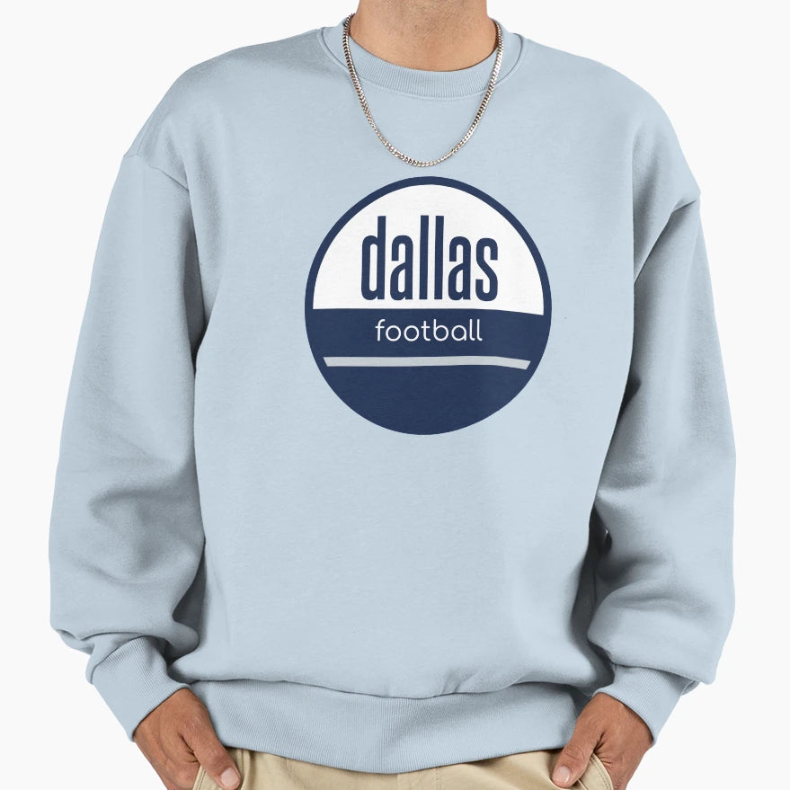 Dallas Football Sweatshirt - Aesthetic Graphic Men Women - T-Shirt, Sweatshirt, Hoodie