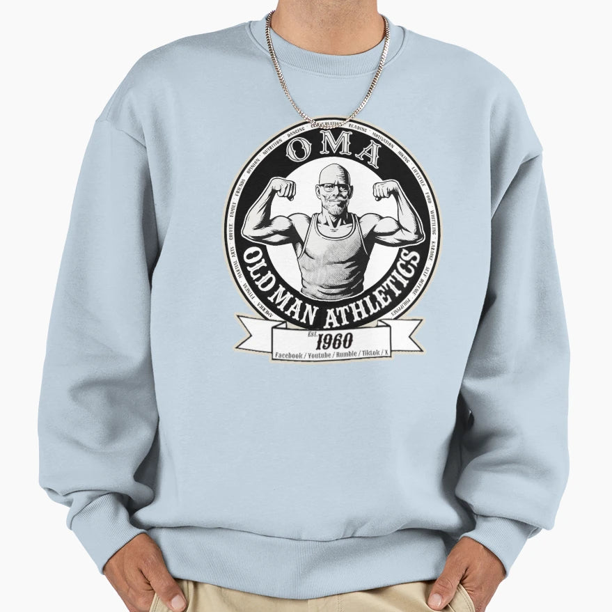 Old Athletics Logo Sweatshirt - Unique Graphic Men Women - T-Shirt, Sweatshirt, Hoodie