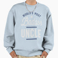 Mens Worlds Most Badass Uncle Sweatshirt - Fun Novelty Design for Adults - T-Shirt, Sweatshirt, Hoodie