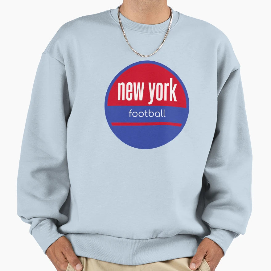 New York Football Sweatshirt - Custom Art Print Unisex - T-Shirt, Sweatshirt, Hoodie