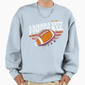 Kansas City Football Kc Football Sweatshirt - Trendy Graphic Men Women - T-Shirt, Sweatshirt, Hoodie