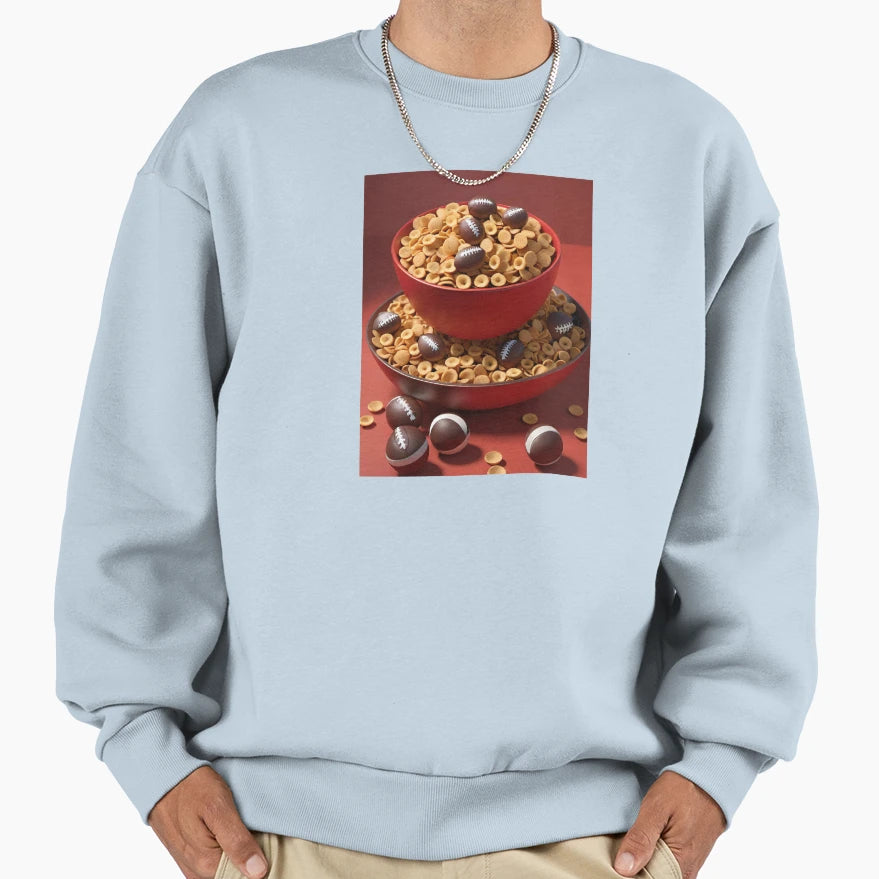 Big Bowl Cereal Sweatshirt - Novelty Apparel Unisex - T-Shirt, Sweatshirt, Hoodie