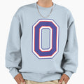 Alphabet O Sweatshirt - Casual Everyday Wear Men Women - T-Shirt, Sweatshirt, Hoodie
