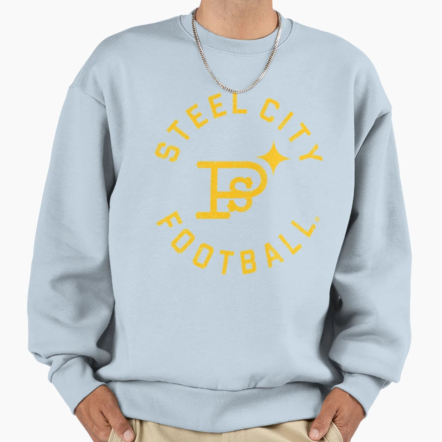 Steel City Football Sweatshirt - Casual Everyday Wear for Adults - T-Shirt, Sweatshirt, Hoodie