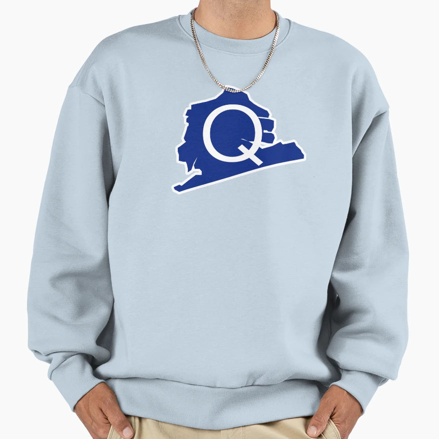 Quogue Q Sweatshirt - Custom Art Print for Adults - T-Shirt, Sweatshirt, Hoodie