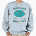 Miami Honors Godfather Goodbye Coach Sweatshirt - Novelty Apparel Unisex - T-Shirt, Sweatshirt, Hoodie