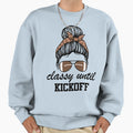 Classy Until Kickoff American Sweatshirt - Custom Art Print Men Women - T-Shirt, Sweatshirt, Hoodie