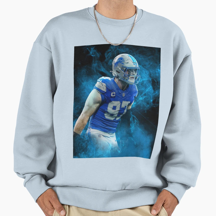 AH Detroit Sports Art Sweatshirt - Fun Novelty Design Unisex - T-Shirt, Sweatshirt, Hoodie
