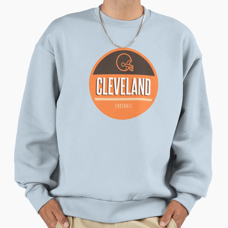 Cleveland Football Sweatshirt - Fun Novelty Design Men Women - T-Shirt, Sweatshirt, Hoodie