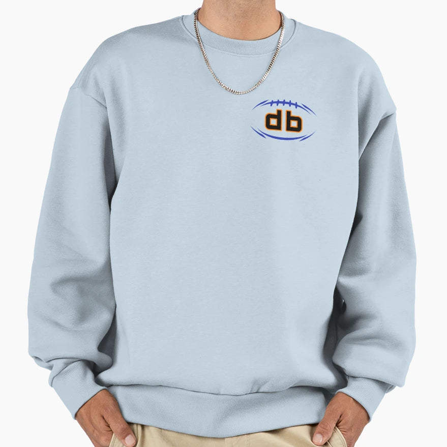 Denver Broncos American Football Sweatshirt - Fun Novelty Design for Adults - T-Shirt, Sweatshirt, Hoodie