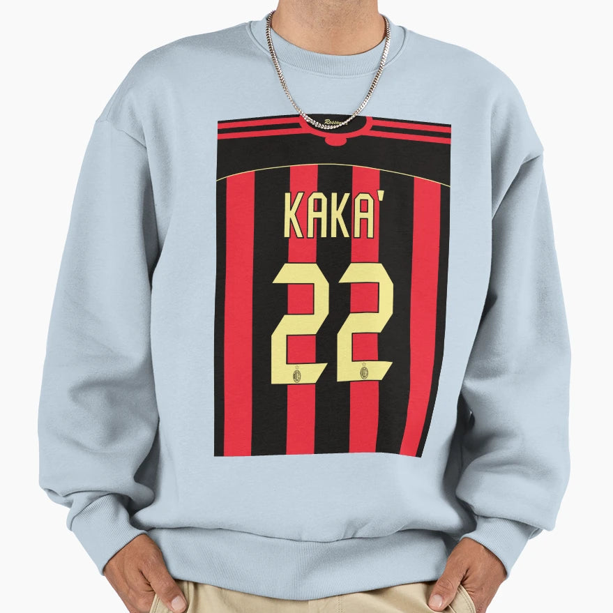 Kaka 22 Ac Milan 2007 T-Shirt - Casual Everyday Wear for Adults - T-Shirt, Sweatshirt, Hoodie