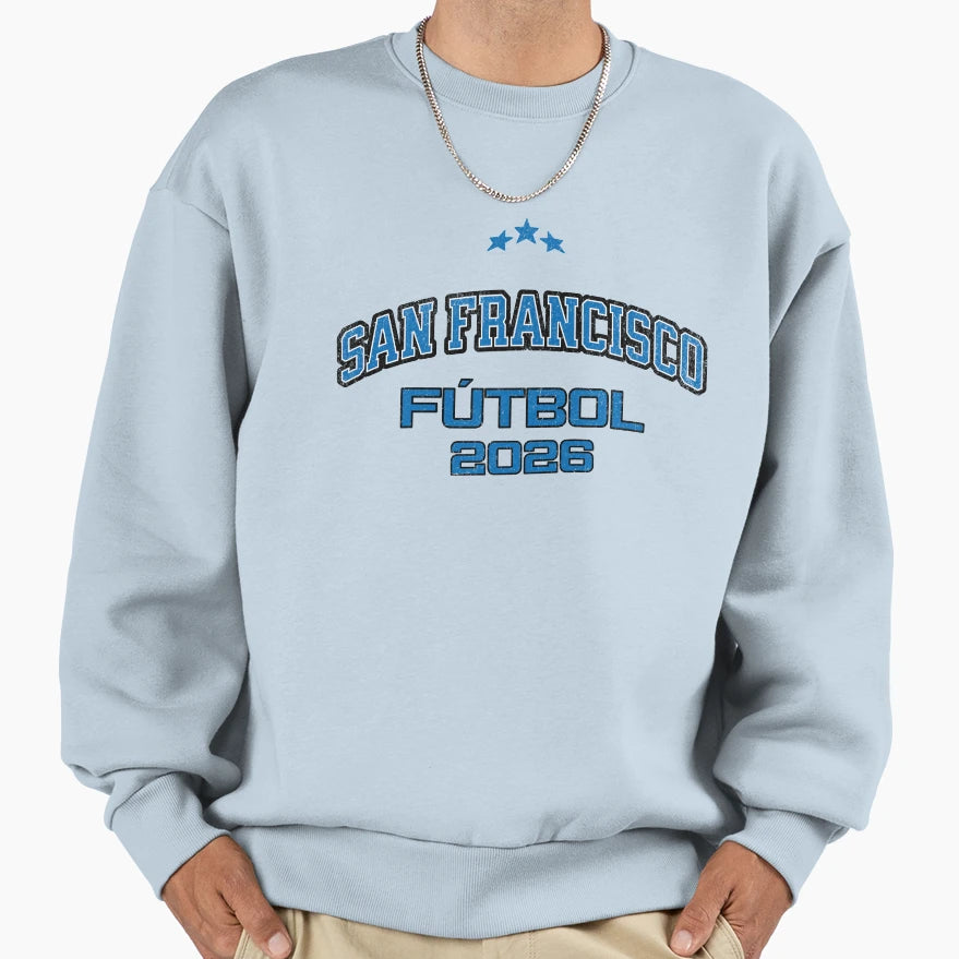 San Francisco F Tbol 2026 Soccer Fan Sweatshirt - Graphic Print for Adults - T-Shirt, Sweatshirt, Hoodie