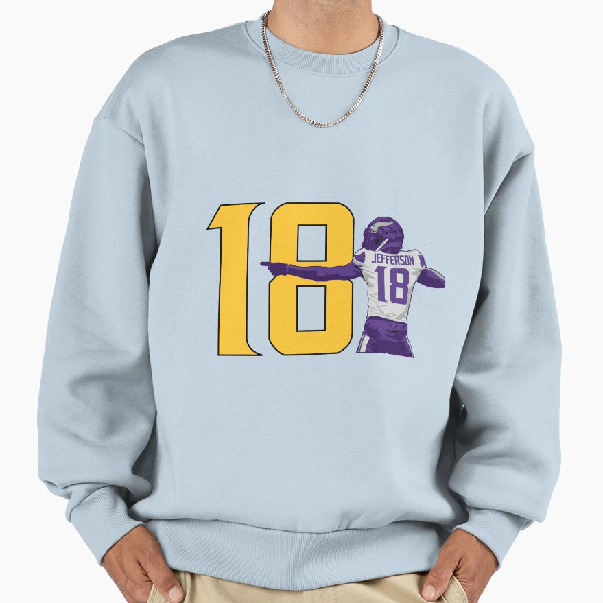 JJ 18 Sweatshirt - Trendy Graphic Unisex - T-Shirt, Sweatshirt, Hoodie