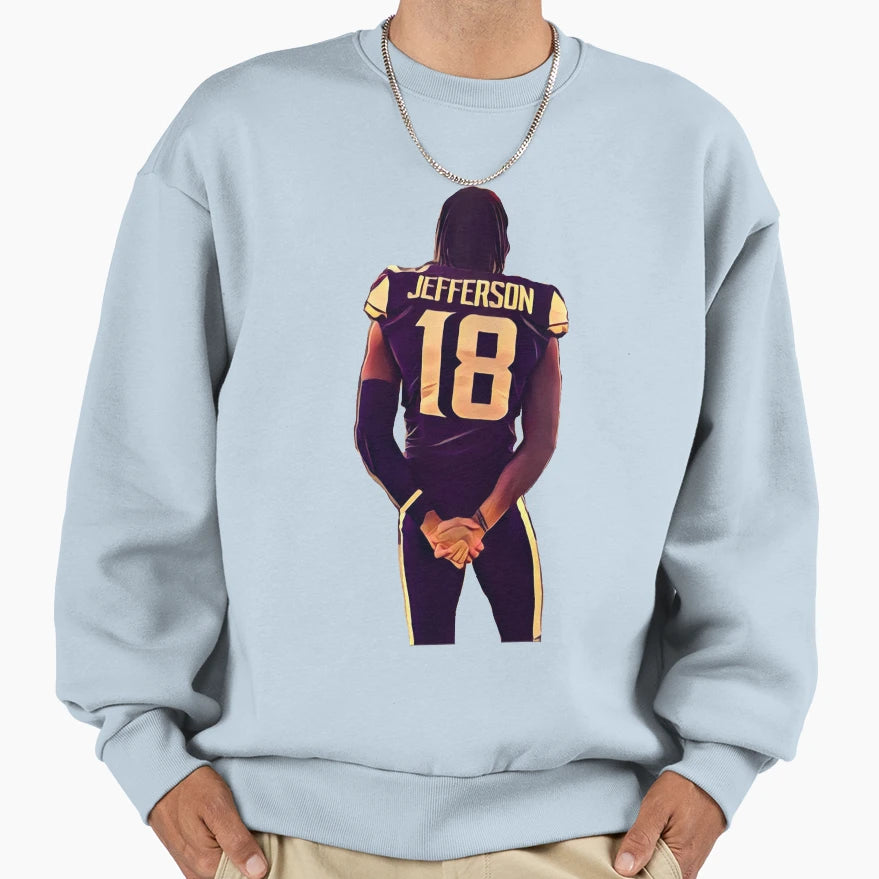 JJ 18 Posing Sweatshirt - Graphic Print Men Women - T-Shirt, Sweatshirt, Hoodie