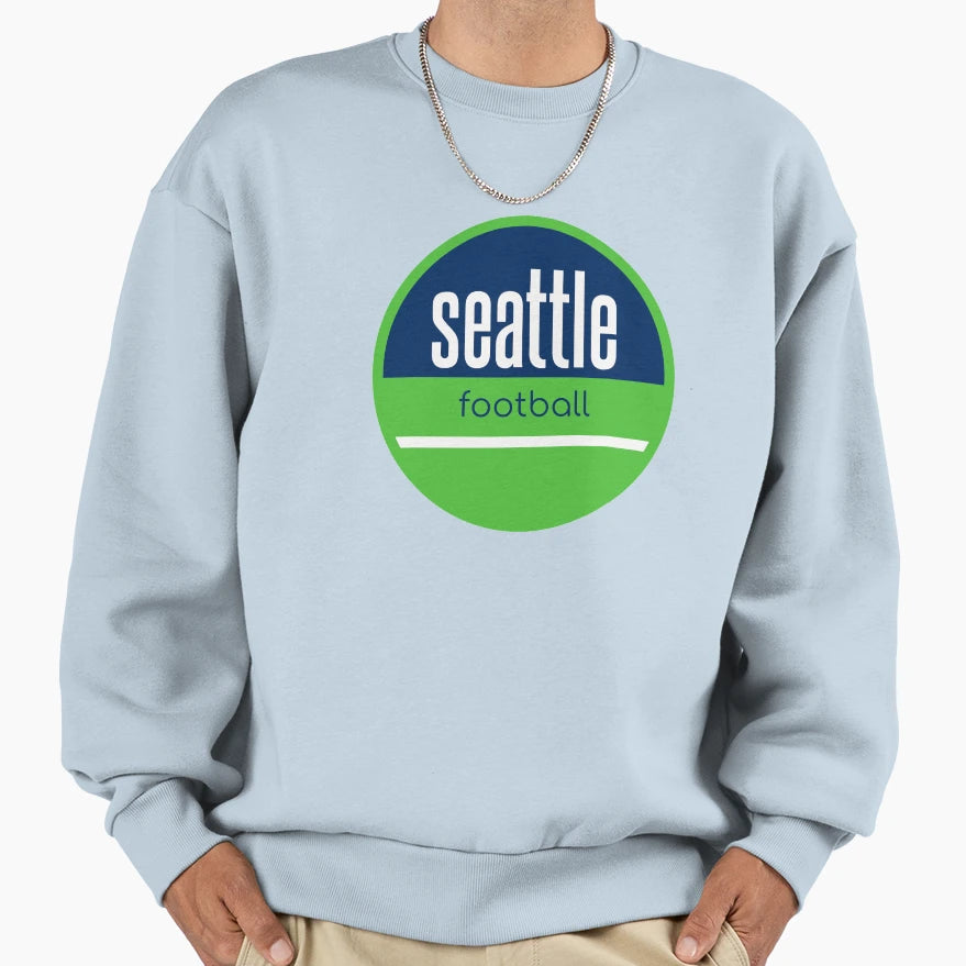 Seattle Football Sweatshirt - Unique Graphic for Adults - T-Shirt, Sweatshirt, Hoodie