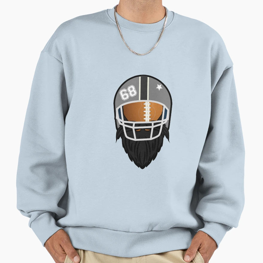 Helmet Sweatshirt - Custom Art Print Unisex - T-Shirt, Sweatshirt, Hoodie