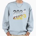 Happy New Year 2025 Sweatshirt - Trendy Graphic for Adults - T-Shirt, Sweatshirt, Hoodie