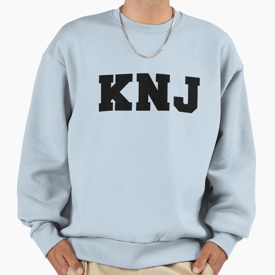 Knj Kian And Jc Logo Sweatshirt - Custom Art Print Men Women - T-Shirt, Sweatshirt, Hoodie