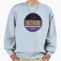 Baltimore Football Sweatshirt - Minimalist Print Men Women - T-Shirt, Sweatshirt, Hoodie
