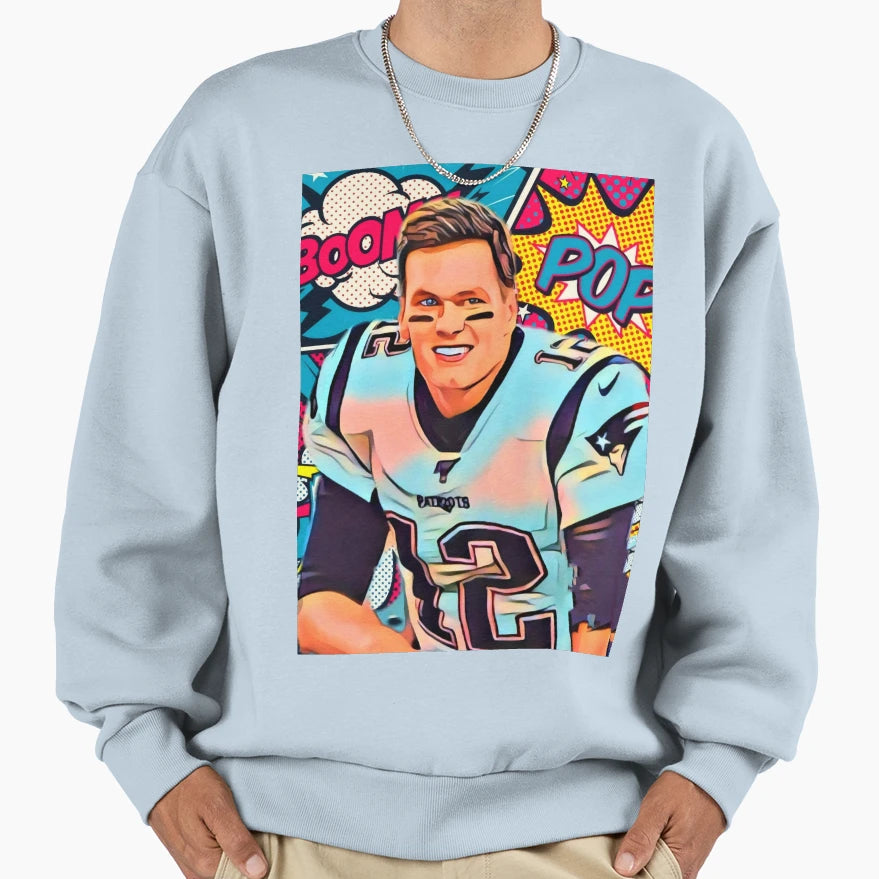 Bucs Pats 12 Sweatshirt - Trendy Graphic Men Women - T-Shirt, Sweatshirt, Hoodie