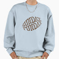 Sunday Funday Football Fan Sweatshirt - Fun Novelty Design Unisex - T-Shirt, Sweatshirt, Hoodie