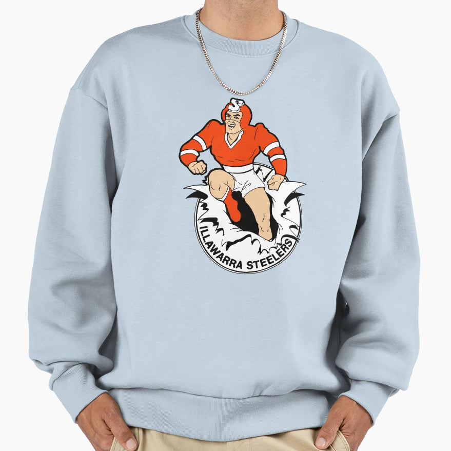 Illawarra Steelers Sweatshirt - Novelty Apparel for Adults - T-Shirt, Sweatshirt, Hoodie