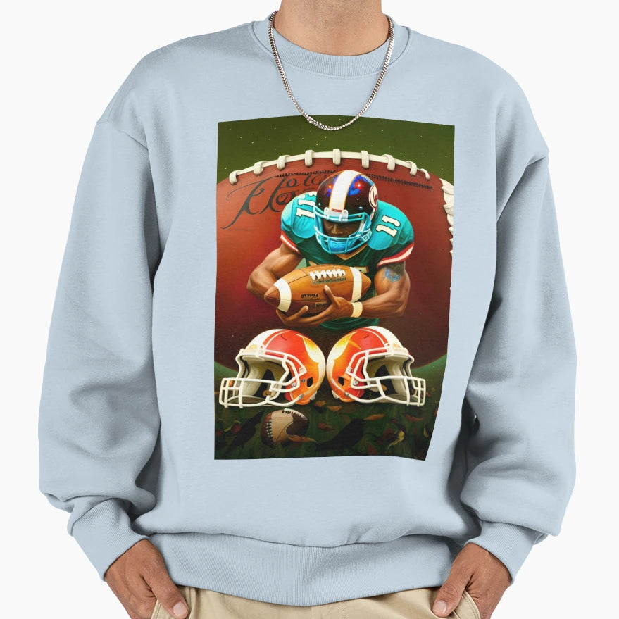 Second Version Generic American Sweatshirt - Custom Art Print Men Women - T-Shirt, Sweatshirt, Hoodie