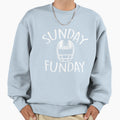 Sunday Funday Sweatshirt - Minimalist Print Unisex - T-Shirt, Sweatshirt, Hoodie
