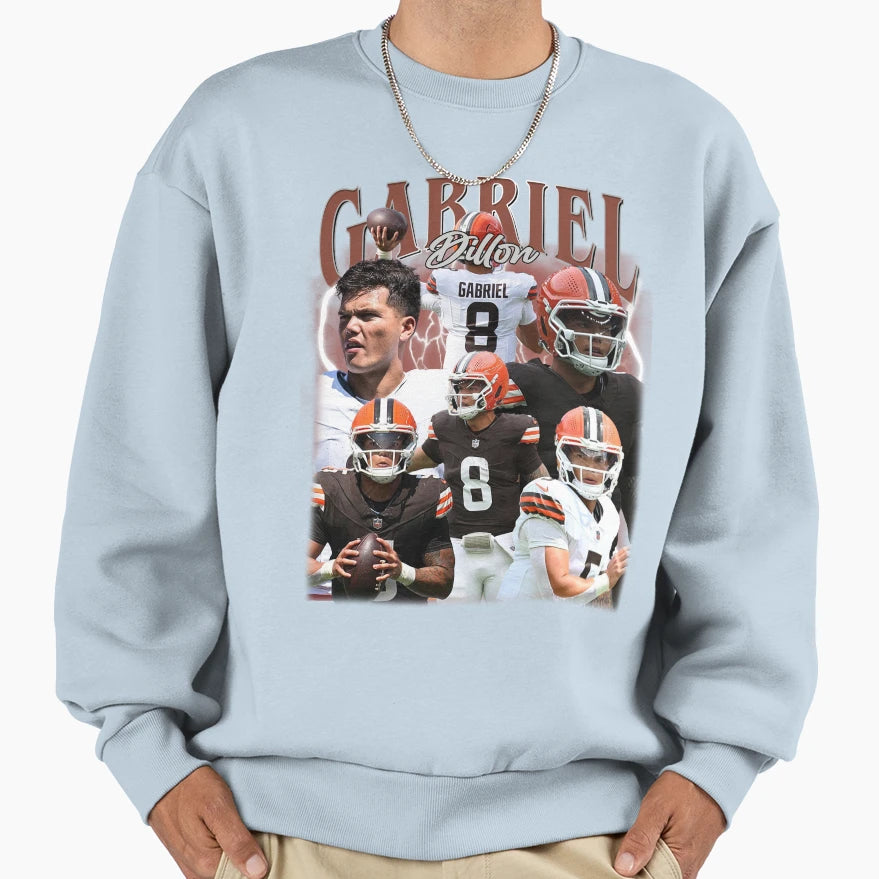 Dillon Gabriel Cleveland Browns Sweatshirt - Novelty Apparel for Adults - T-Shirt, Sweatshirt, Hoodie
