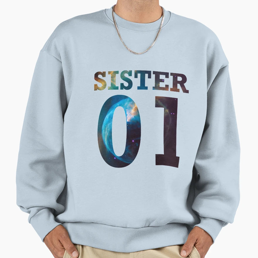 Sister Sweatshirt - Custom Art Print for Adults - T-Shirt, Sweatshirt, Hoodie