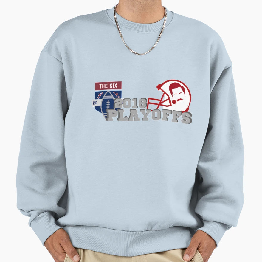 Team 2018 Playoffs Gear Sweatshirt - Aesthetic Graphic Men Women - T-Shirt, Sweatshirt, Hoodie