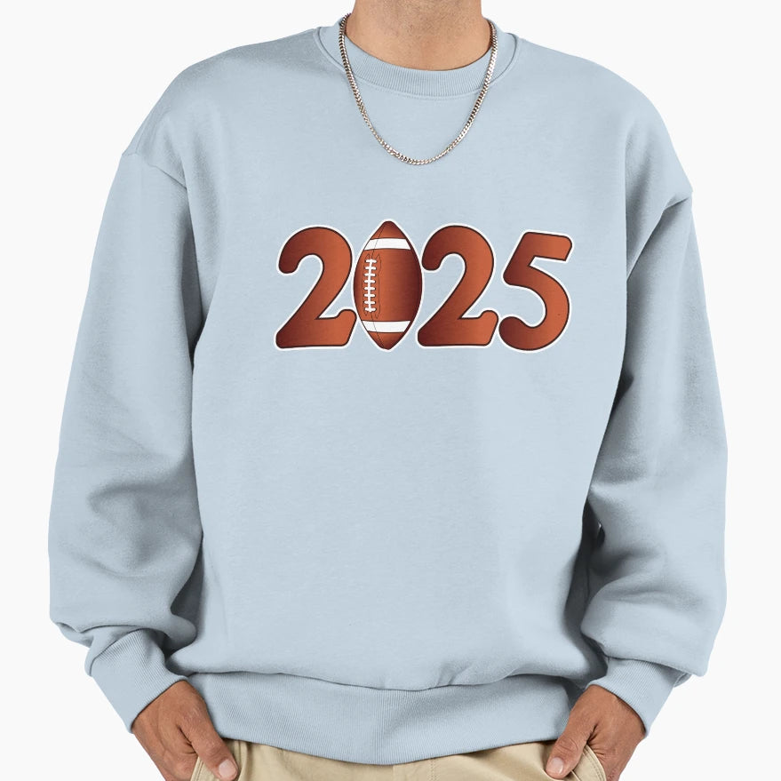Football 2025 Sweatshirt - Trendy Graphic for Adults - T-Shirt, Sweatshirt, Hoodie