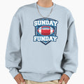 Sunday Funday Sports Day Sweatshirt - Aesthetic Graphic Unisex - T-Shirt, Sweatshirt, Hoodie