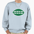 Jets Sunday Funday Logo Sweatshirt - Novelty Apparel Men Women - T-Shirt, Sweatshirt, Hoodie